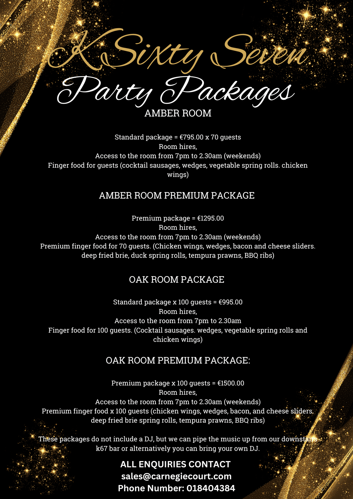 Party Packages